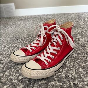 Converse Sneakers with Red Trim